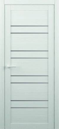 Дверь Альберо (Фрегат) Trend Doors T-14 Акация кремовая ecotex со стеклом мателюкс